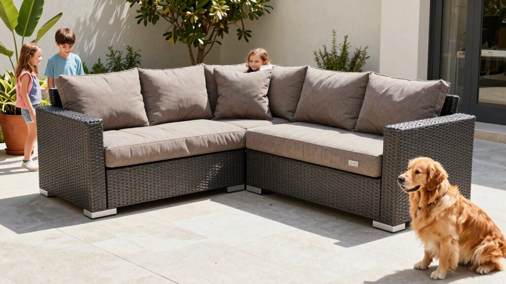 durable outdoor sectional brands
