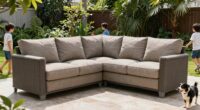 durable outdoor sectional furniture
