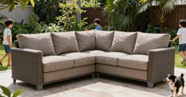 durable outdoor sectional furniture
