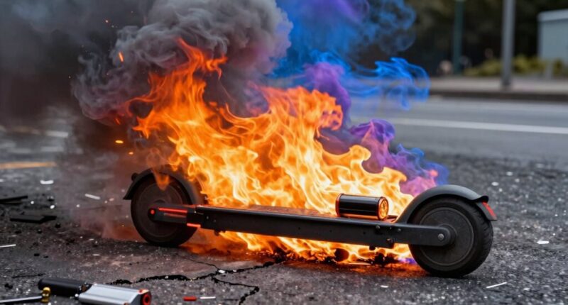 e mobility battery fire facts