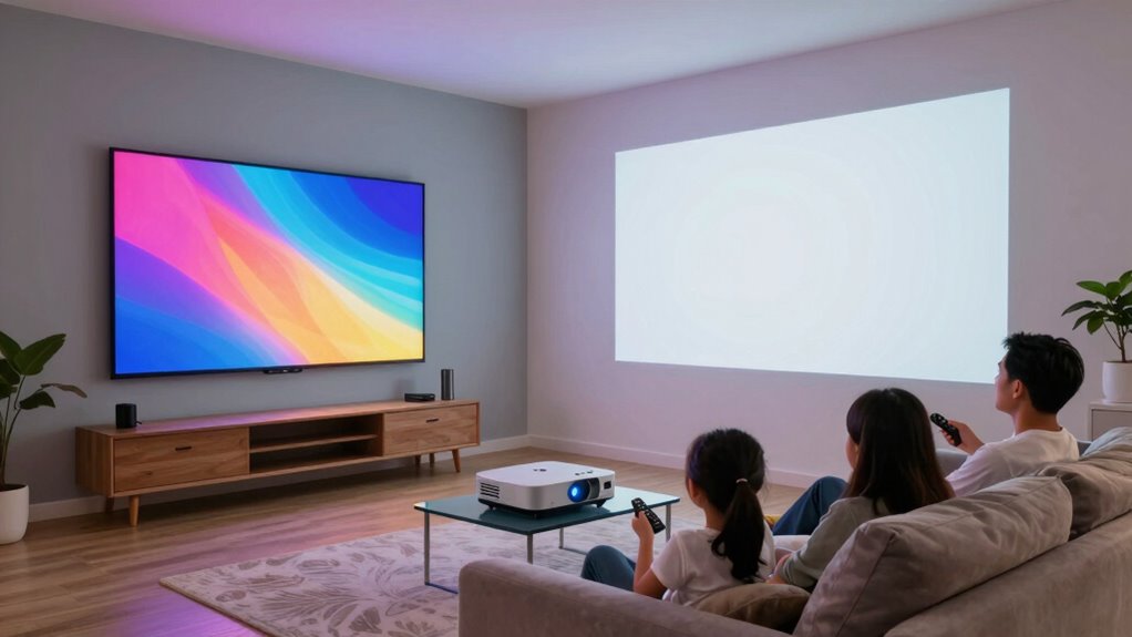 ease of projector setup