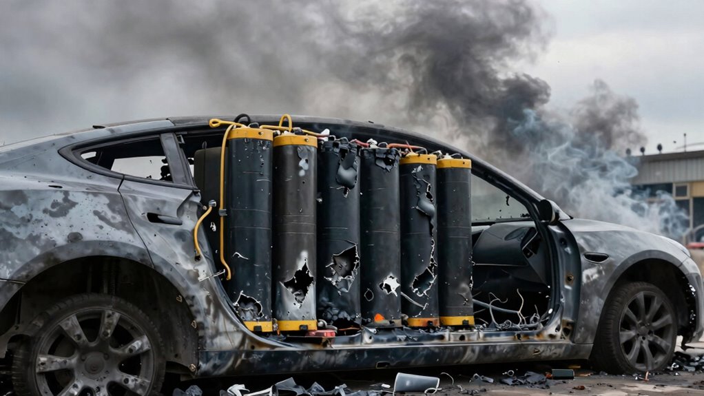 ev battery fire variability