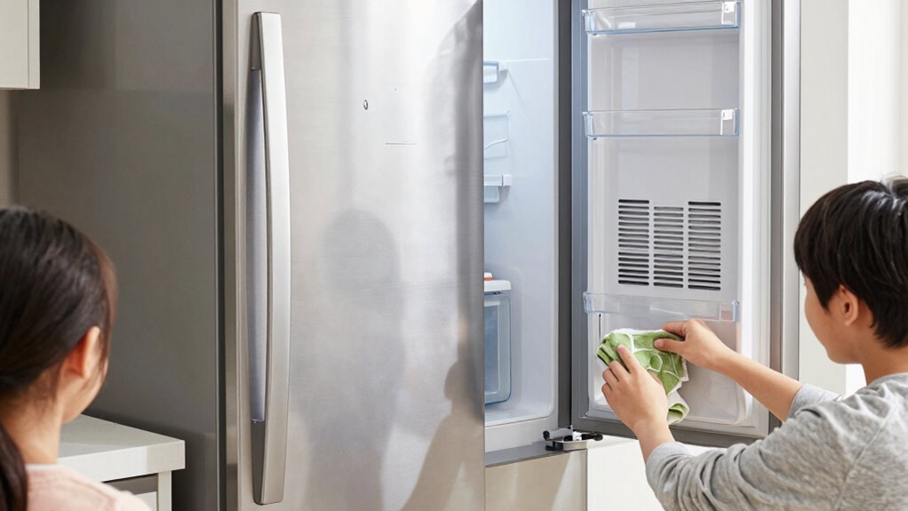 fridge maintenance for quiet operation