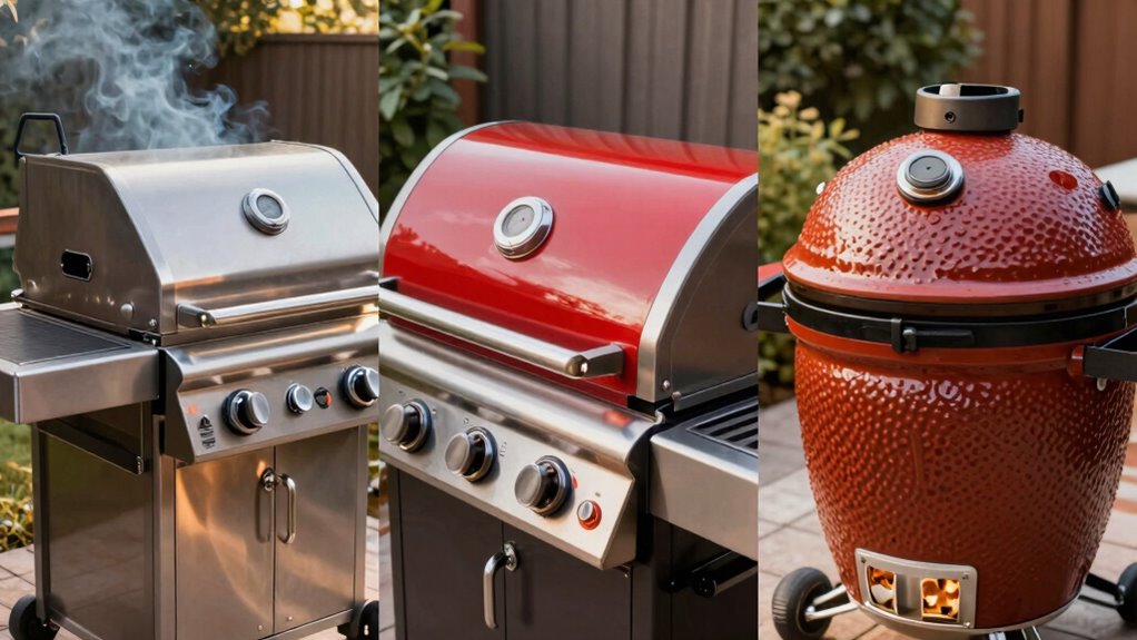 grill types and features