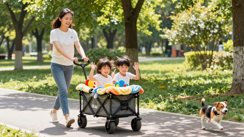 ideal outdoor family transport