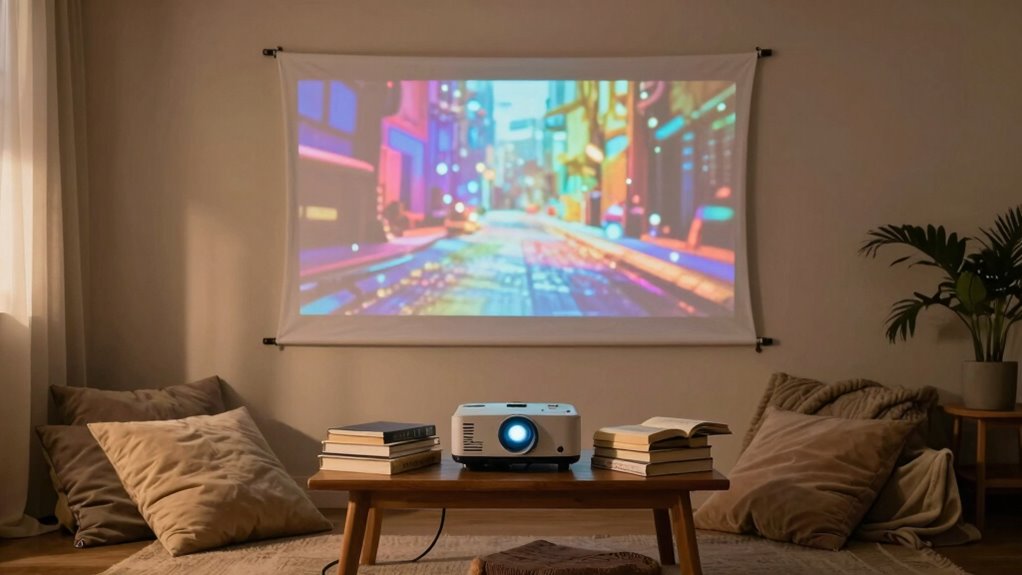 immersive relaxing movie environment