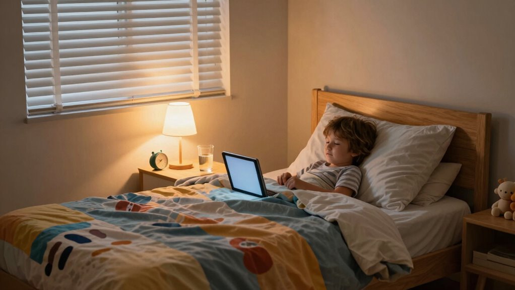 limit screen and stimulant intake