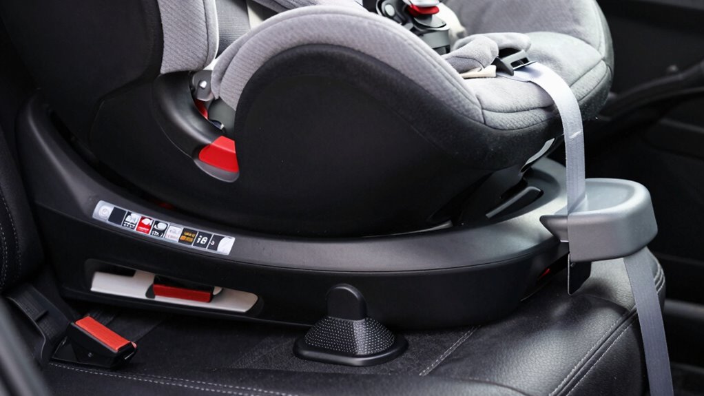 load legs stabilize seat