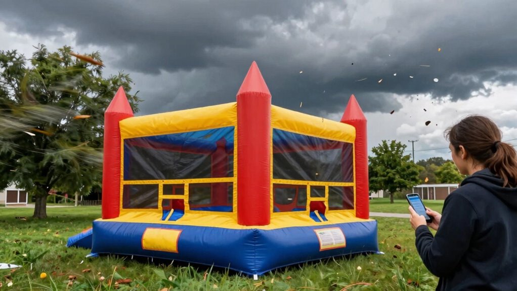 monitor weather for safety