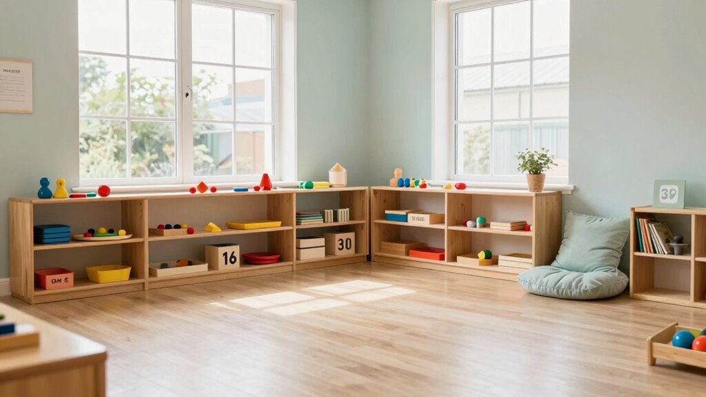organized clutter free play space