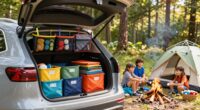 organized kid camping gear