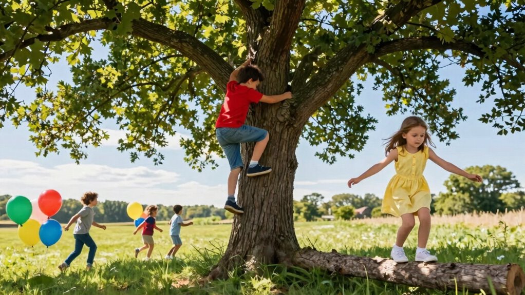 outdoor play enhances attention