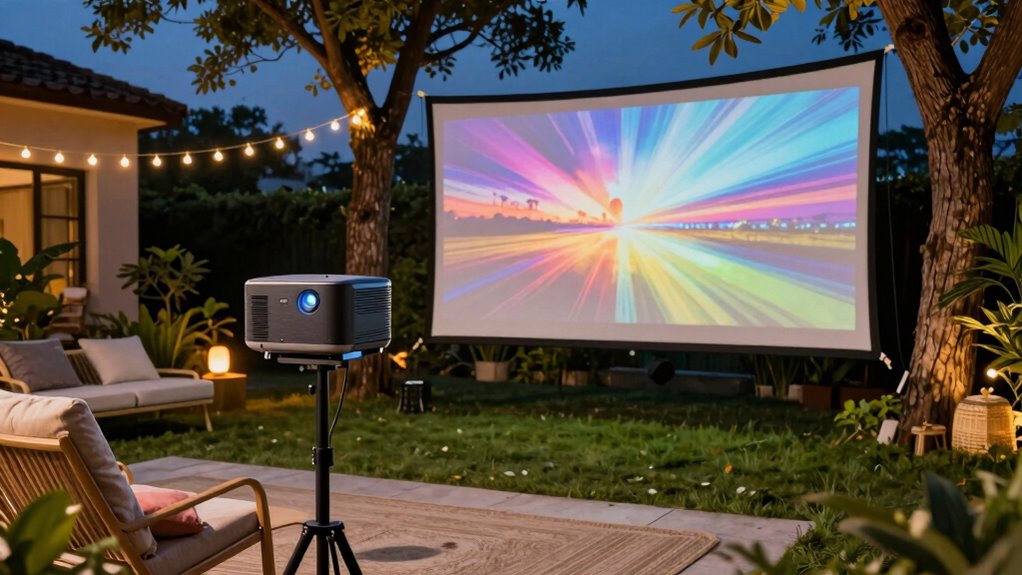 outdoor projector selection criteria