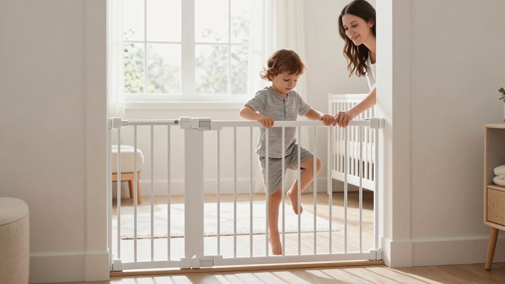 parents climbing trick success