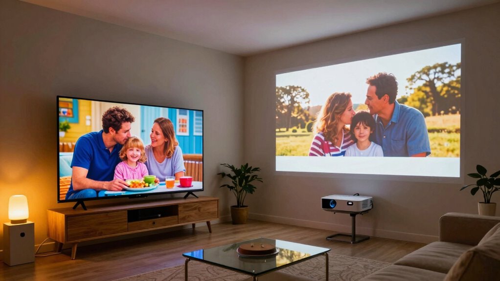 picture quality and screen size