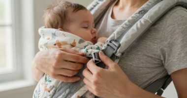 post birth baby carrier safety