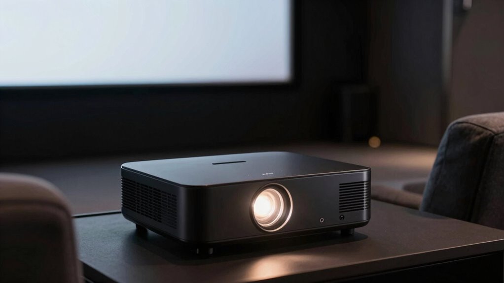 projection glare and eye comfort