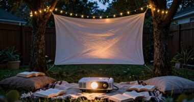 projector movies inspire reading