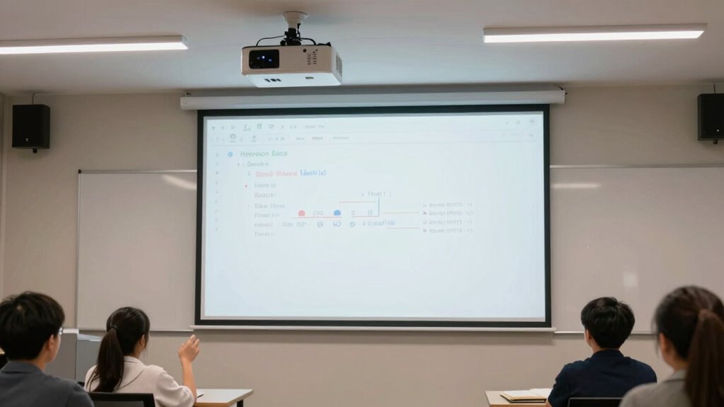 projectors reduce eye strain