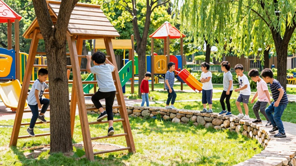 promote outdoor imaginative exploration