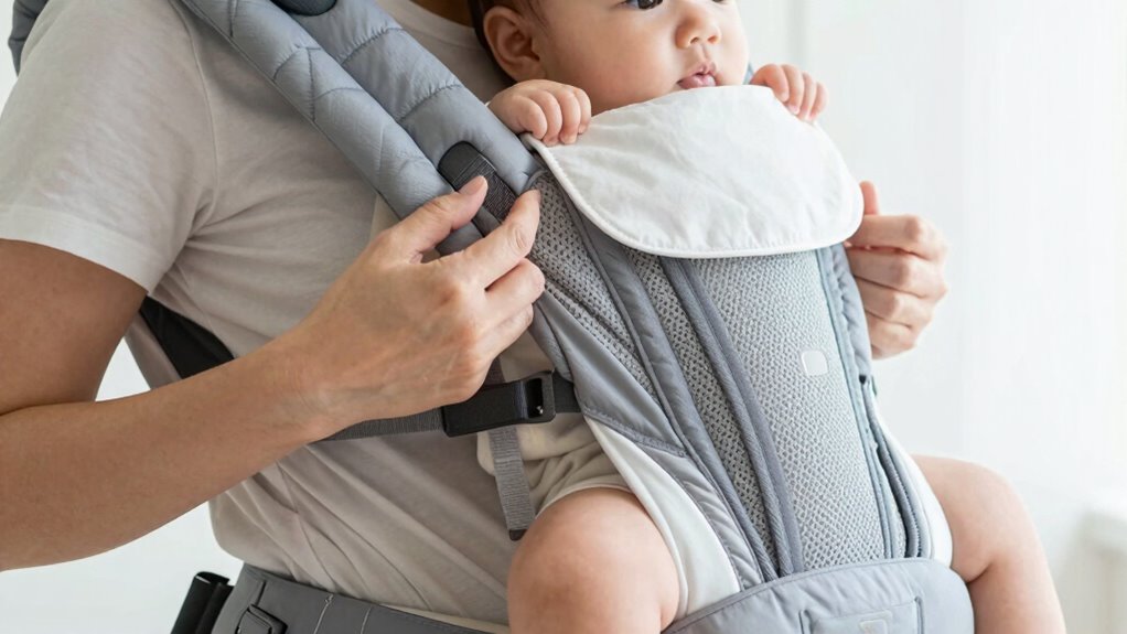 proper baby wearing safety practices