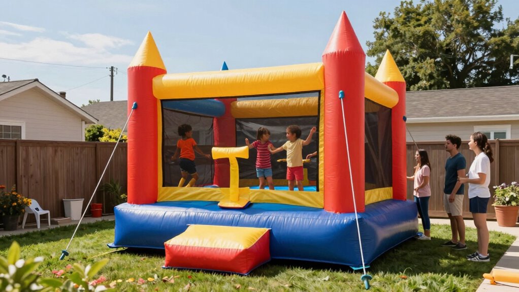 proper bounce house safety practices