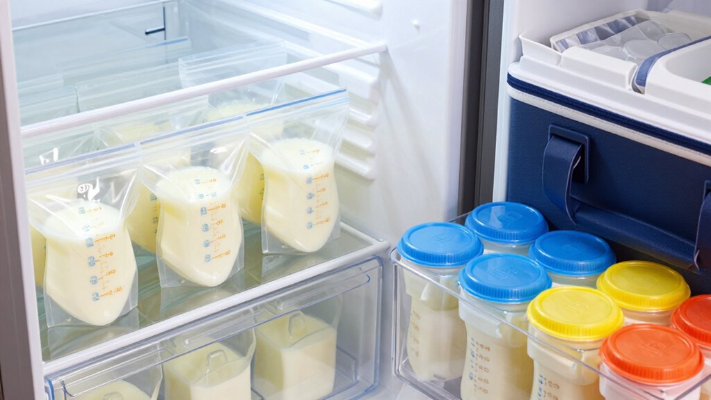 proper breastmilk freezing techniques