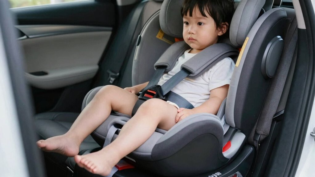 proper child seat belt fit