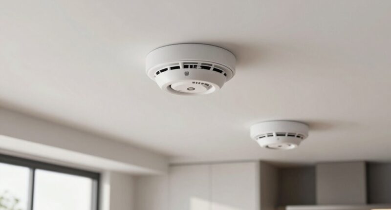 proper placement of smoke detectors