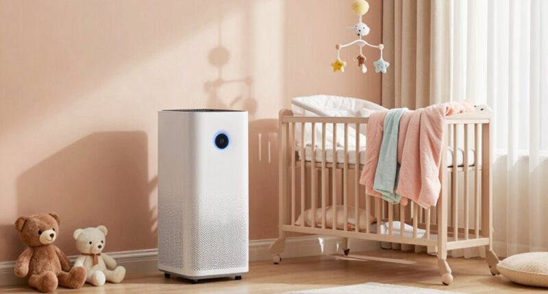 quiet nursery air purifiers