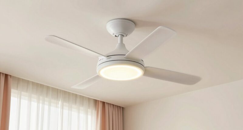 quiet nursery ceiling fan