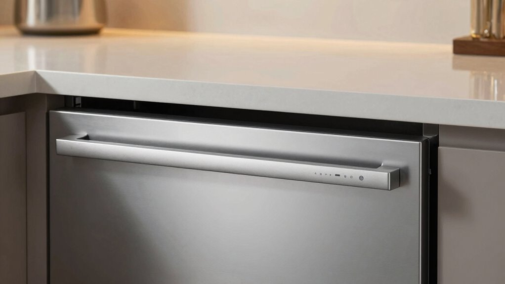 quiet stainless dishwasher features
