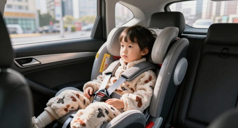rear facing car seats duration