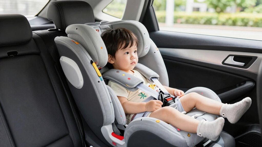 rear facing seat size limits