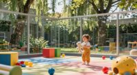 safe and open play spaces