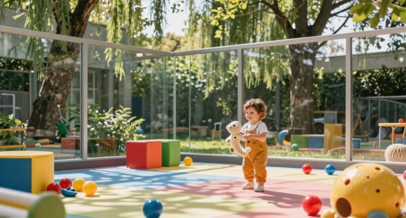 safe and open play spaces