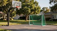 safe driveway sports setups