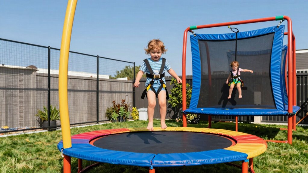 safe engaging toddler trampoline
