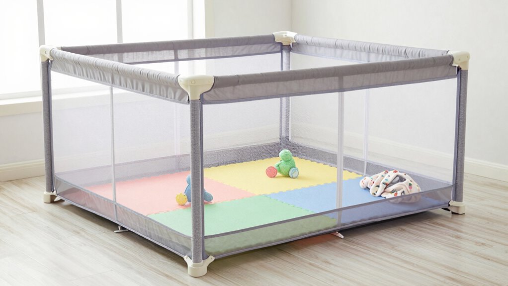 safe spacious user friendly play yard