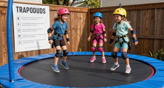 safe trampoline behavior guidelines