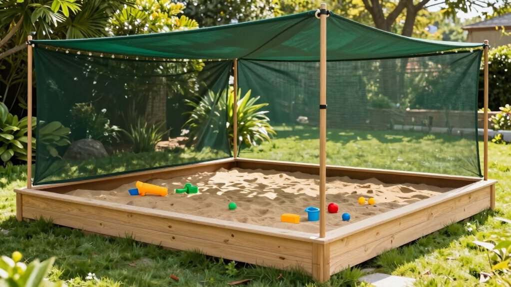 sandbox size durability canopy