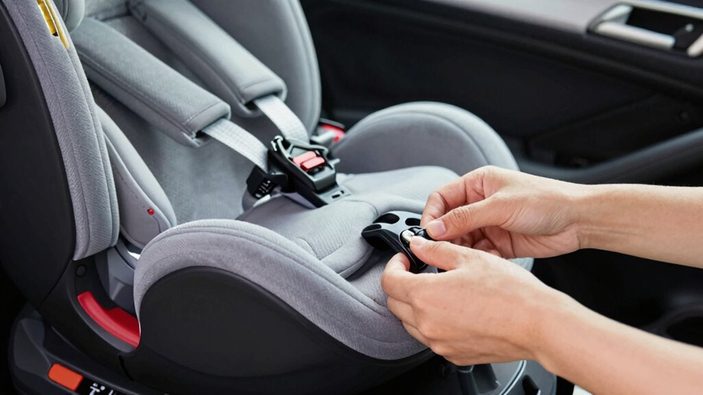 secure and correct car seat