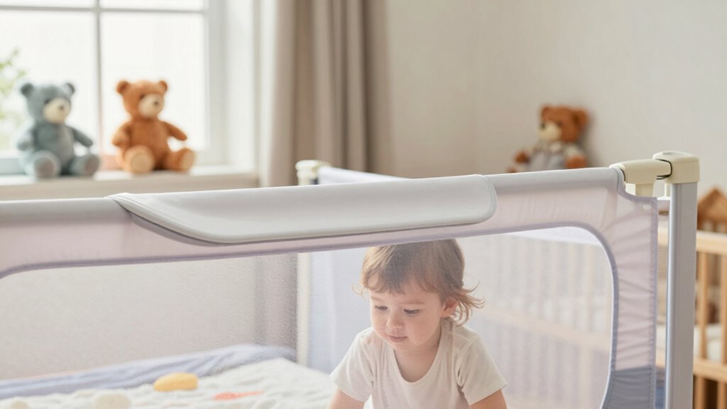 secure gate encourage safe climbing