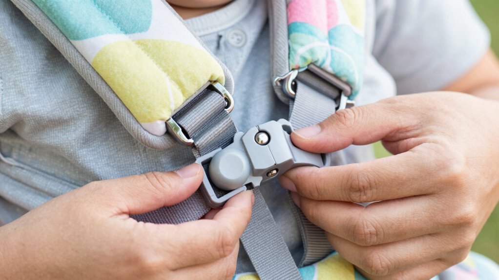 secure straps check fasteners