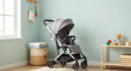 small apartment stroller storage