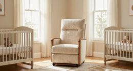 tall friendly nursery glider options