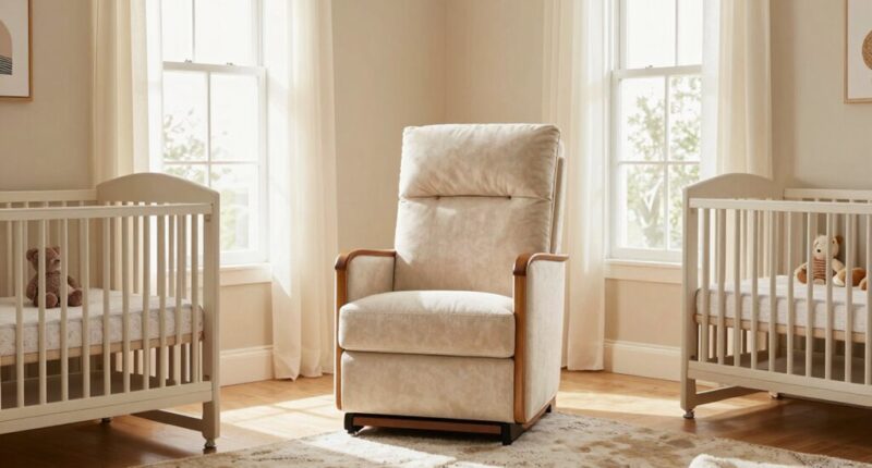 tall friendly nursery glider options