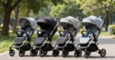 tall parent stroller picks