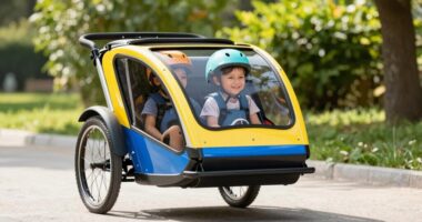 top 15 dual kid bike trailers
