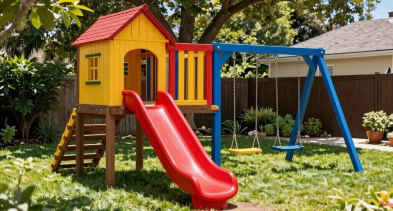 top 15 playset slides